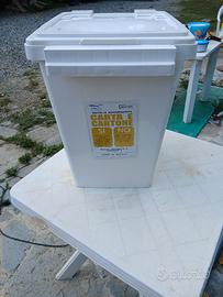 bidone raccolta carta  42x42x h cm 52