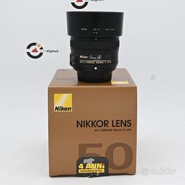 Nikon Nikkor AF-S 50mm F1.8G Usato