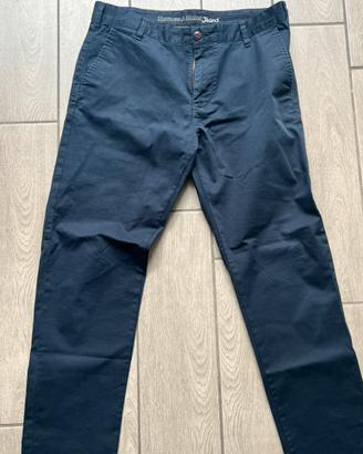 Harmont e blaine jeans pantaloni uomo blu bavy