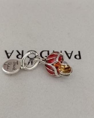 Charm Pandora Pendente Fiore "Thank you" 764453C01