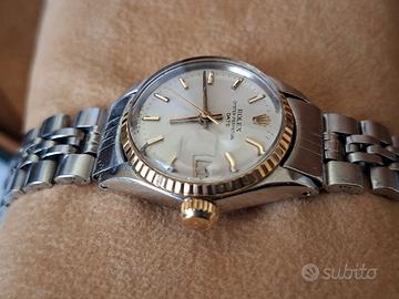 Rolex Oyster Day 6517 Lady Acciaio oro