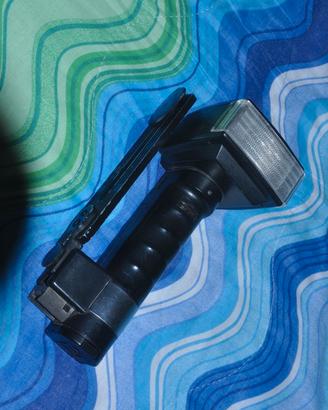 FLASH VINTAGE METZ 45CT1 COMPLETO DI STAFFA E CEST