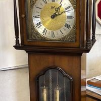 Orologio pendolo a colonna anni 70 stile inglese