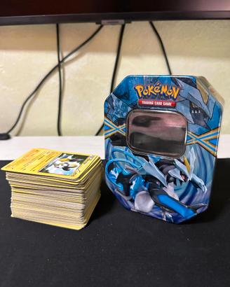 Lotto di carte Pokémon + Tin Box Kyurem Nero