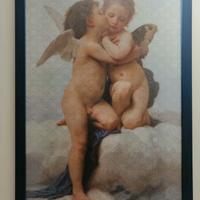 CORNICE BLU CON PUZZLE