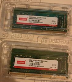RAM DDR4 Kit 8GB Sodimm (2x4)