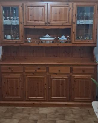 Credenza in legno di pino
