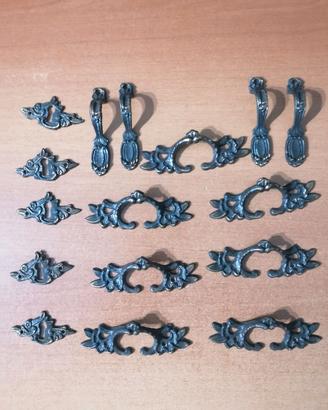 set maniglie antiche