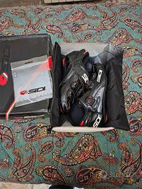 scarpe sidi wire carbon vernice