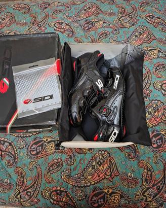 scarpe sidi wire carbon vernice