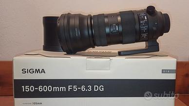 Sigma 150-600 Sport Attacco Nikon