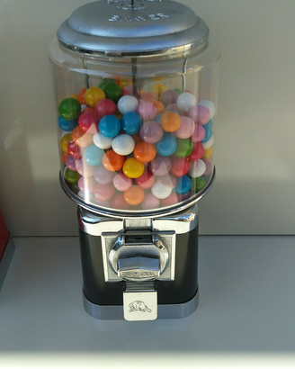 1x BEAVER distributore palline caramelle Nero