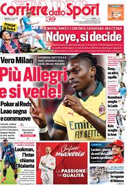 Corriere dello Sport del 27 luglio 2025
