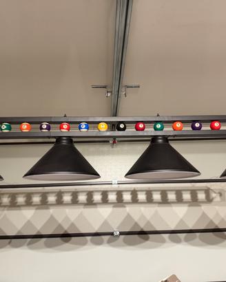Titolo: Lampadario Biliardo XXL 190cm 4 Luci con 1