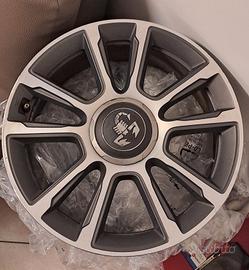 Cerchi Originali Abarth da 17" piu" treno di gomme
