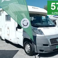 CAMPER MILLER DUCATO SEMINTEGRALE GARAGE MATRIMONI