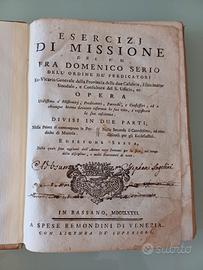 Libro antico del 1781