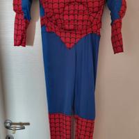 Vestito carnevale spiderman 8 /9 anni
