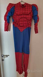 Vestito carnevale spiderman 8 /9 anni