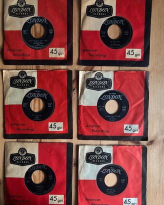 Collezione vinili 45 giri  in blocci