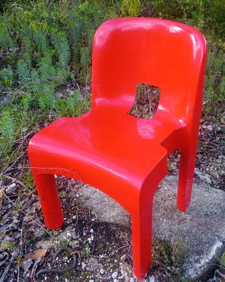 vintage sedie Joe colombo 4867 arredo design