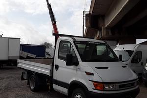 IVECO DAILY 35C100CV GRU PALAFINGER+CASSONE 2004