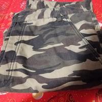 pantalone uomo mimetico 