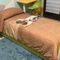 Letto standard con materasso memory formato e seco