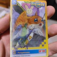 Carta lenticolare Patamon Angemon - Digimon