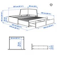 Letto divano  estraibile ikea Flekke