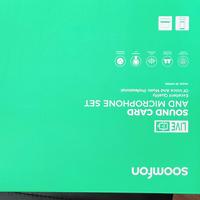 microfono da tavolo  braccio estensibile e mixer