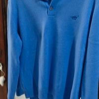 maglioncino uomo in lana e cashemere henry cottons