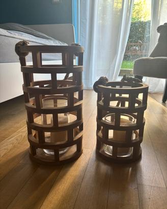 Copia di lanterne in legno