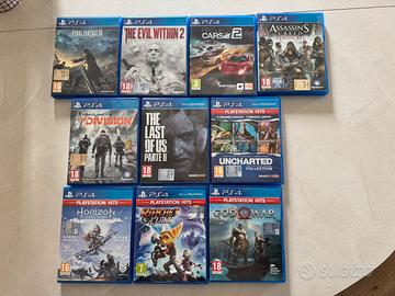Giochi PS4 usati - singoli o bundle