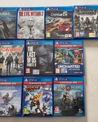 Giochi PS4 usati - singoli o bundle
