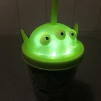 bicchiere alien toy story luce Pizza planet disney
