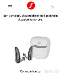 Mini apparecchi acustici ricaricabili  Signia