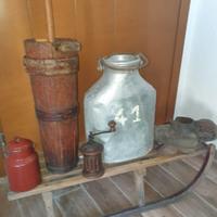 varie d'epoca , zangola, bauletto , slitta ecc.
