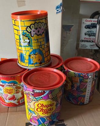 5 Latte chupa chups da collezione