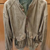 Giubbotto bomber in renna vintage anni '90
