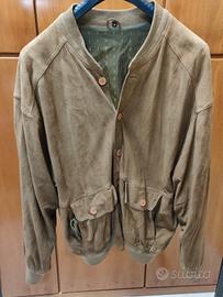 Giubbotto bomber in renna vintage anni '90