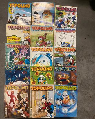 15 numeri Topolino anni 90/2000