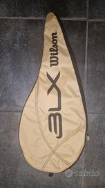 Fodero Racchetta Tennis Wilson Serie BLX Oro