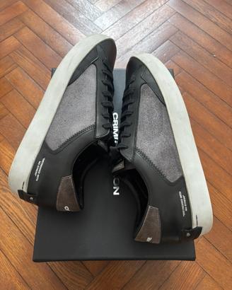 Scarpe Crime London Distressed Uomo Pelle 44