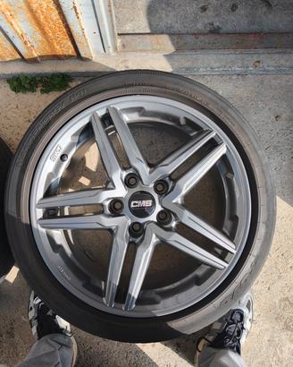 4 Cerchi in lega CMS + 4 Gomme estive TOYO TIRES