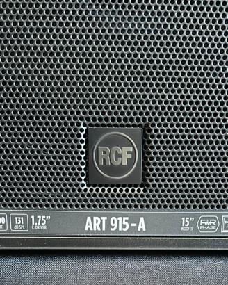 RCF ART 915-A casse  LEGGI BENE!