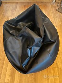 Pouf sacco ecopelle