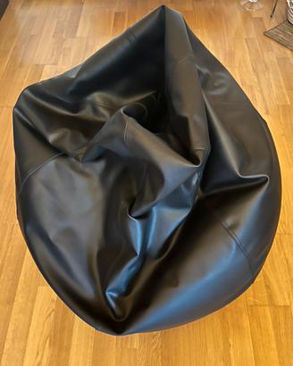 Pouf sacco ecopelle
