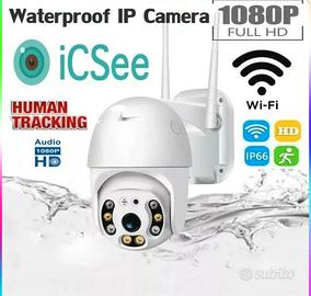 TELECAMERA ESTERNA WIRELESS WIFI 1080P TELECAMERA 