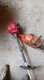 decespugliatore Honda e motosega